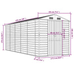 Abri de Jardin 9m2 Dimensions