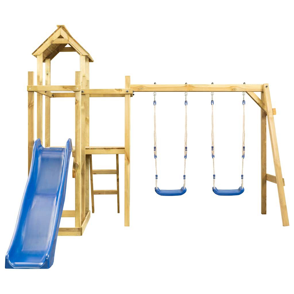 Aire de Jeux Bois Extérieur Massif