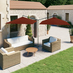 Double Parasol Terre Cuite