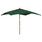 Parasol Carré 300x300 Bois