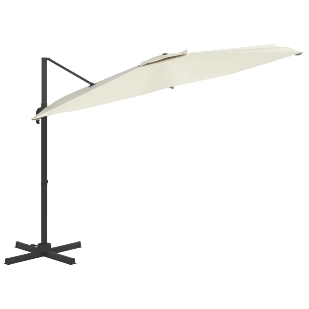 Parasol Déporté 4x3 Beige