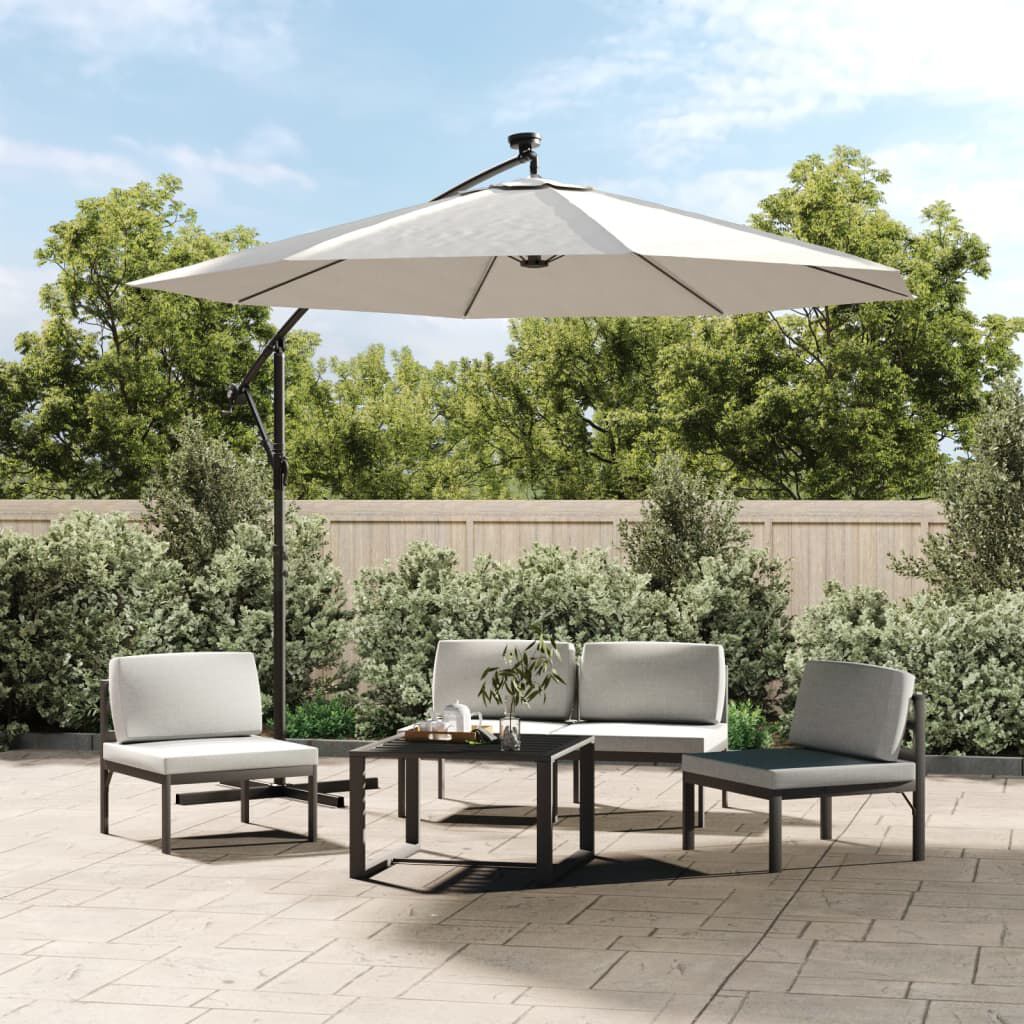 Parasol Déporté avec Led 