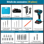 Perceuse Percussion Sans Fil Accessoires