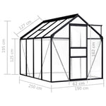 Serre Polycarbonate 4m2 Dimensions