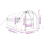 Serre Tunnel 12m2 Dimensions