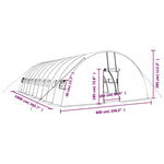 Serre de Jardin 60m2 Dimensions