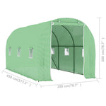 Serre de Jardin Tunnel 9m2 Dimensions