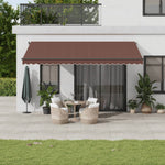 Store Banne 5x3.5 Marron