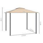 Tonnelle de Jardin Design Dimensions 