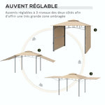 Tonnelle de Jardin Design Auvent 