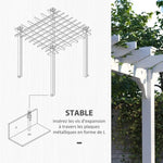 Pergola Bois Massif Stabilité